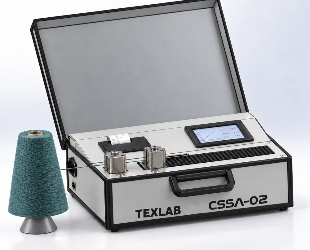 İplik ve Splice Mukavemet Test Cihazı (CSSA-02, Taşınabilir)