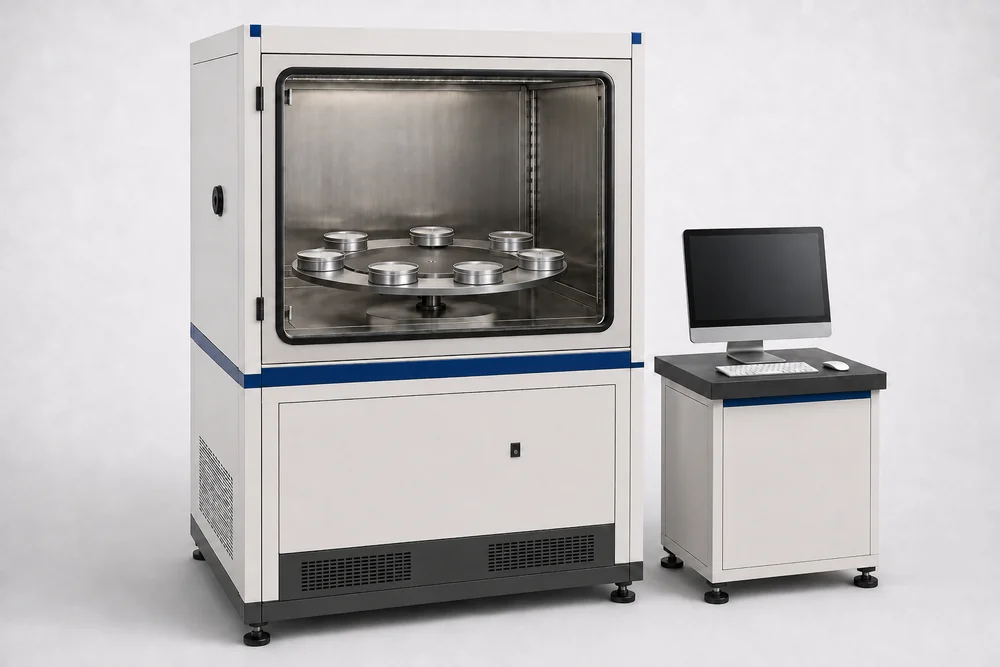 Otomatik Tartımlı Su Buharı Geçiş Hızı Test Cihazı (WVTR-06A)