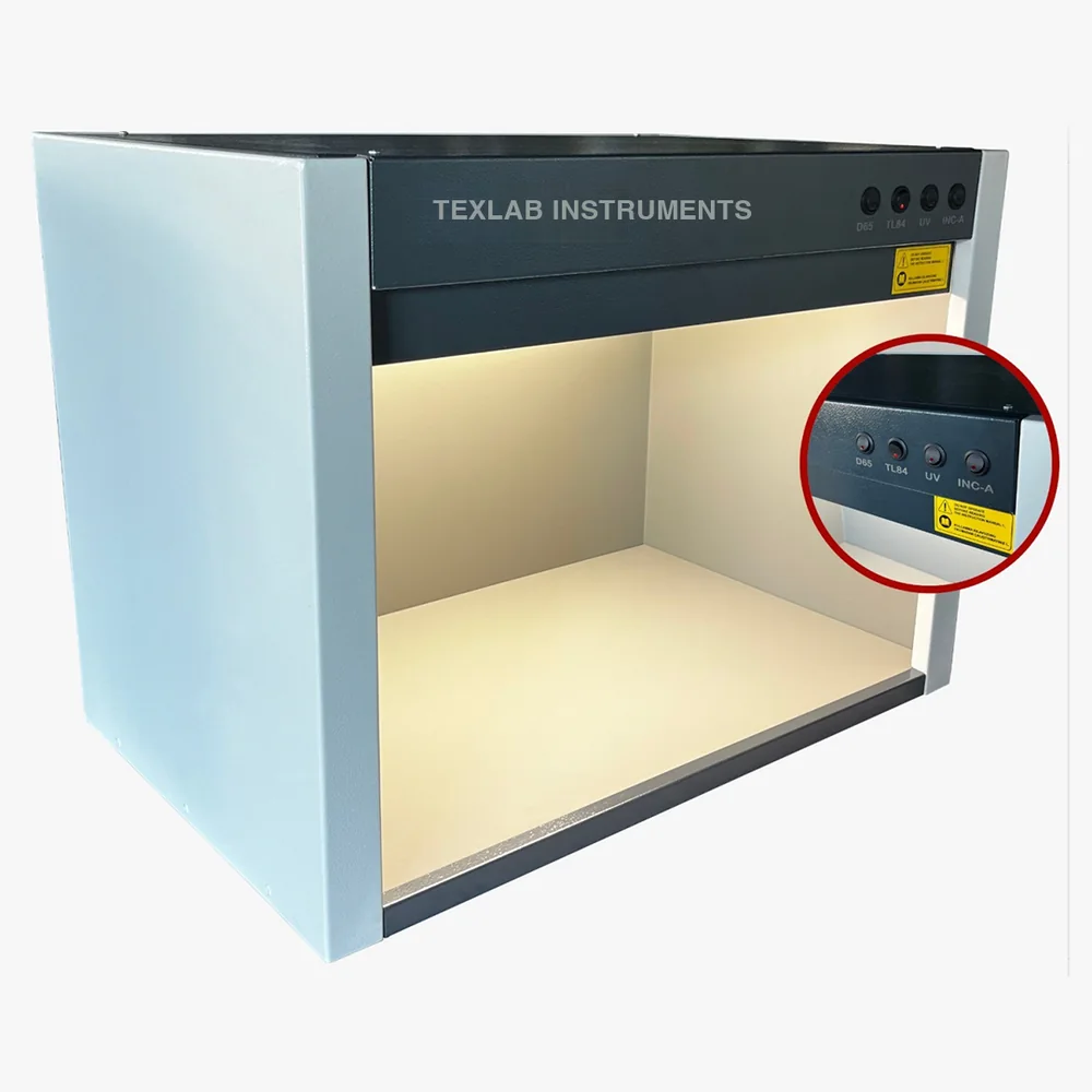 Işık Kabini — Renk Değerlendirme Kabini (D65/TL84/UV/A)